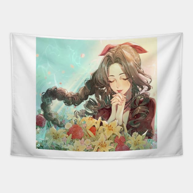 Powerful Flower Peddler Tapestry by SkyfrNight