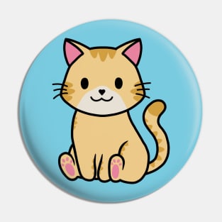 Ginger kitty Pin