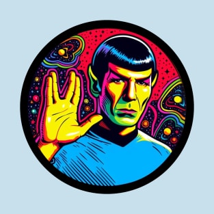 Blacklight Spock T-Shirt