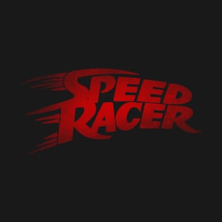 Speed Racer Grunge Vintage Text T-Shirt