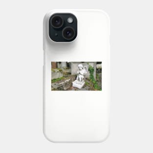 Paris Pere LaChaise Angel Phone Case