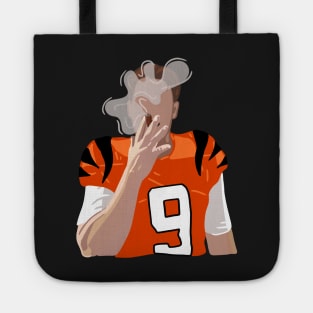 Joe Burrow Smoking Cigar Tote