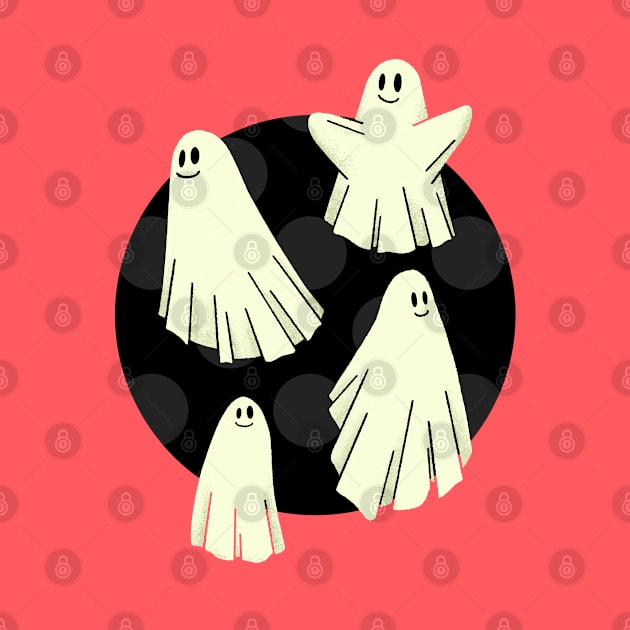 Happy Ghosts by goodwordsco