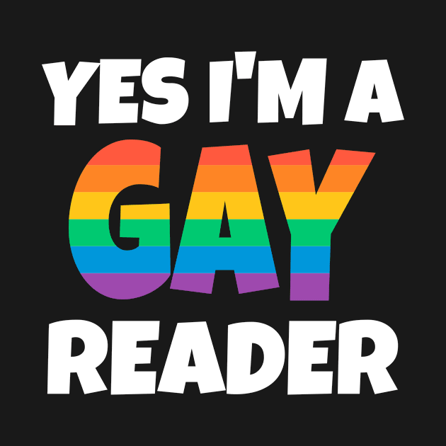 Gay Reader by FunnyStylesShop