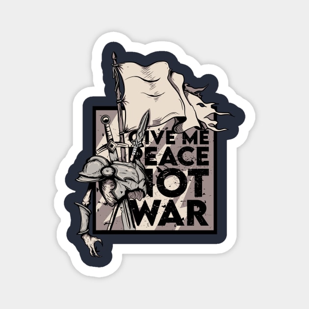 Love Peace Magnet by witart.id