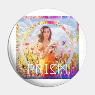 Katy Perry Prism Holographic flowers Pin