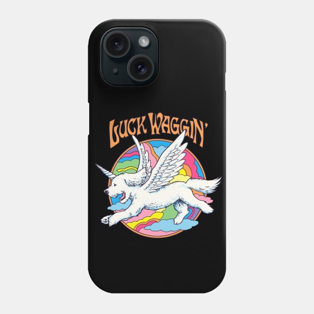 Luck Waggin' Phone Case by Hillary White Rabbit