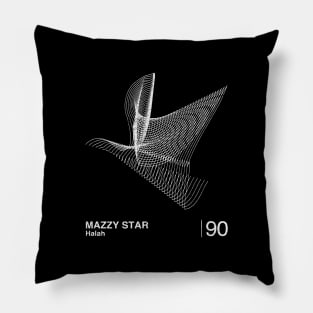 Halah / Minimalist Graphic Fan Artwork Design Pillow