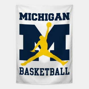 Michigan Basketball Tapestry