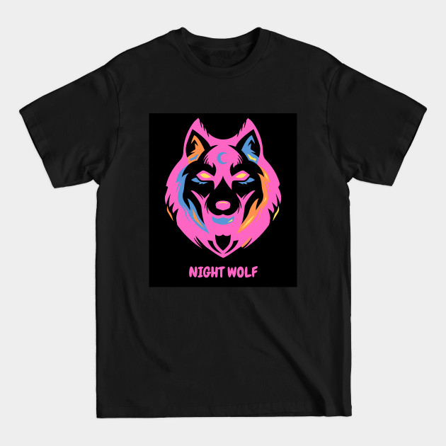 Discover Night Wolf - Wolf Lover - T-Shirt