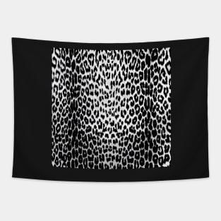 ANIMAL PRINT CHEETAH BLACK AND GREY Tapestry