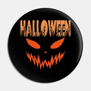 Halloween Pumpkin Pattern Pin