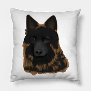 Bohemian Shepherd Dog (Small Design) Pillow