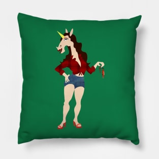 Daisy Unicorn Pillow