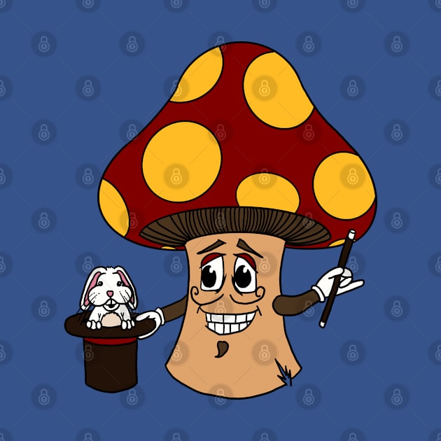 Magic Mushroom by JoshErichDigitalInk