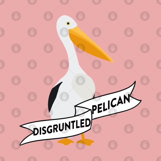 disgruntled pelican by aluap1006