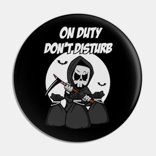 CARTOON REAPER Pin