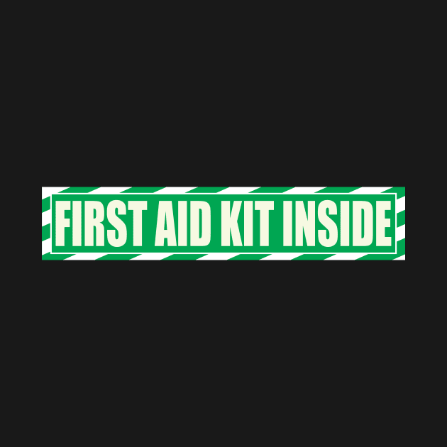 First Aid Kit Inside Sticker, Self Adhesive First Aid Kit Industrial by QuortaDira