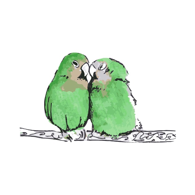 Love birds by drknice