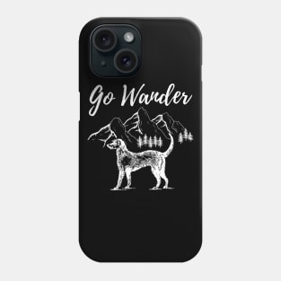 Go Wander Adventure Dog Phone Case