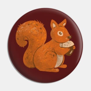 Adorable Squirrel Pin