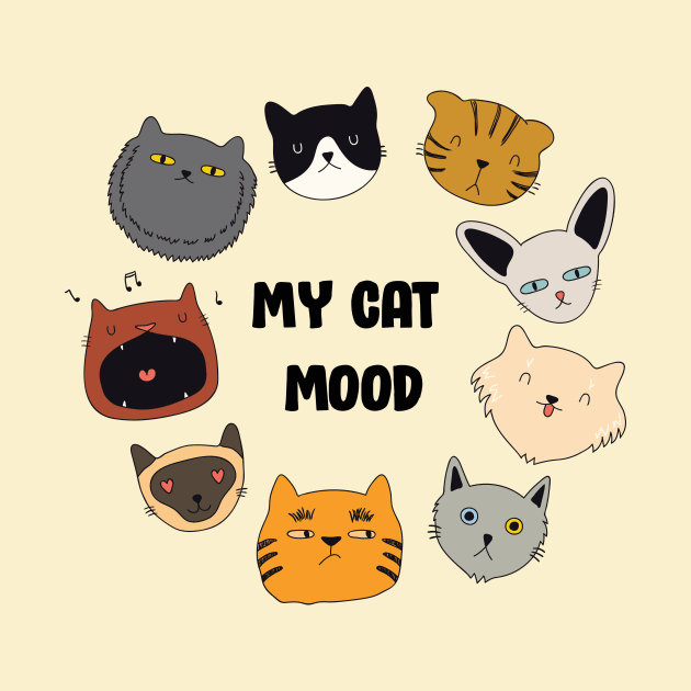 My Cat Mood by Vintage Dream