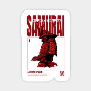 Samurai The Warrior Magnet