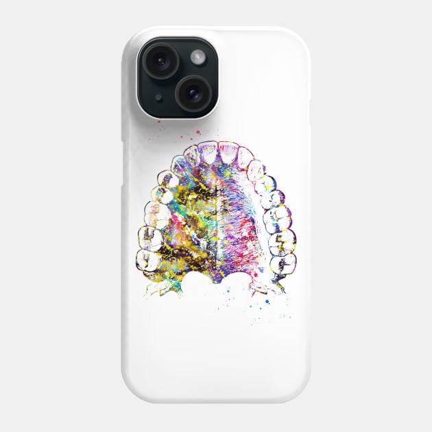 Human Teeth Phone Case by erzebeth