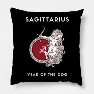 SAGITTARIUS / Year of the DOG Pillow