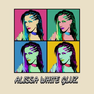 Alissa White Gluz Pop Art Style T-Shirt