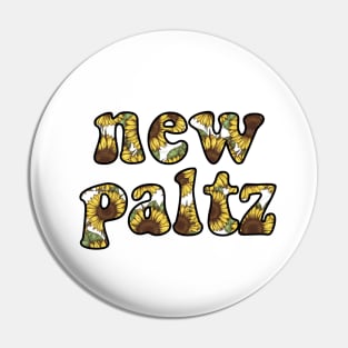 new paltz sunflower Pin