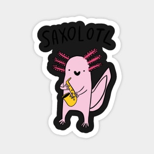 Saxolotl Magnet