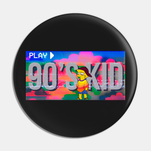 90s kid Pin by VantaTheArtist