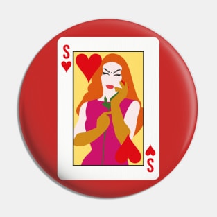 SASHA VELOUR CARD Pin