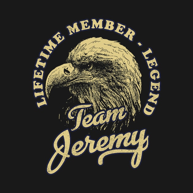 Jeremy Name - Lifetime Member Legend - Eagle by Stacy Peters Art