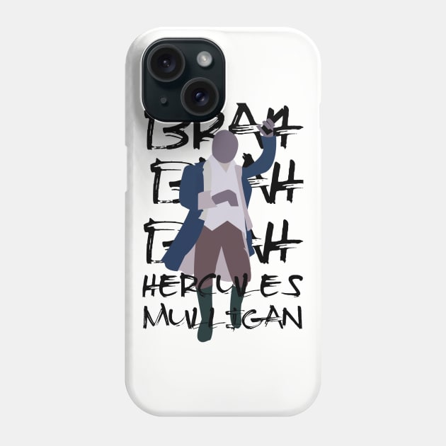 Hercules Mulligan-Hamilton Phone Case by JacksonBourke