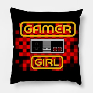 Gamer Girl Pillow