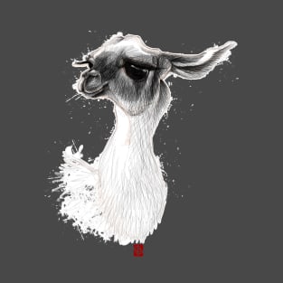 Sketchy Lama T-Shirt