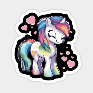 Valentine Pony Magnet