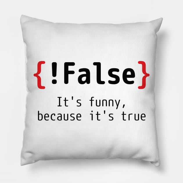 Programmer T-shirt - Coding Joke Pillow by Anime Gadgets