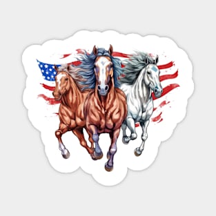 Patriot Horses #1 Magnet