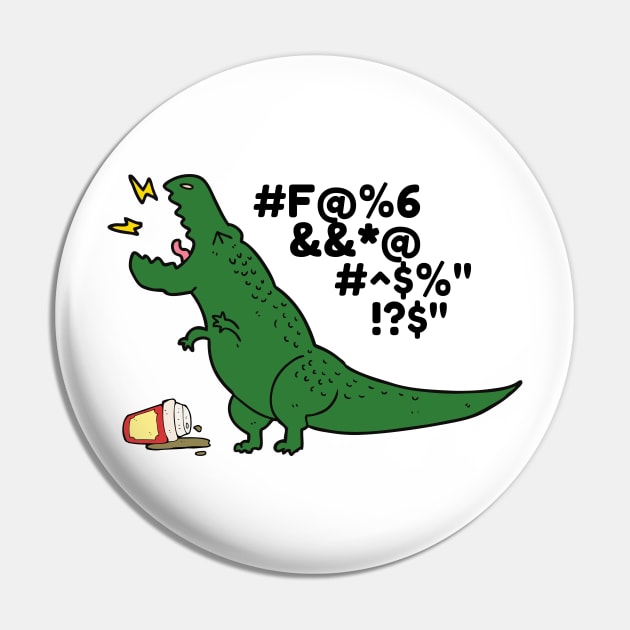 Angry Croc Pin by After Daylight Project