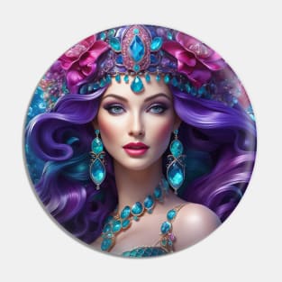 Mermaid Queen Pin