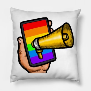 Freedom of Speech Internet Pillow