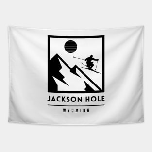 Jackson Hole Wyoming United States ski Tapestry