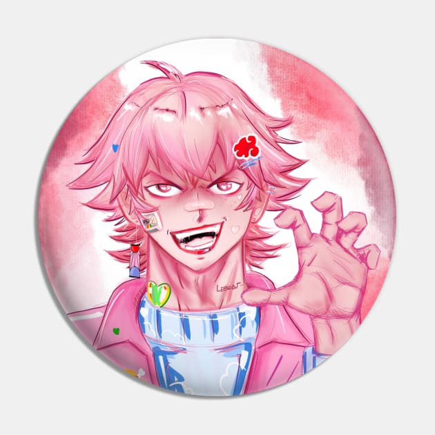 Tokyo Revengers Original Illustration Pinback Button (Kazutora