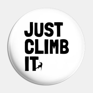 climbing funny Pin