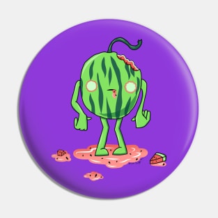 Zombie Watermelon Pin