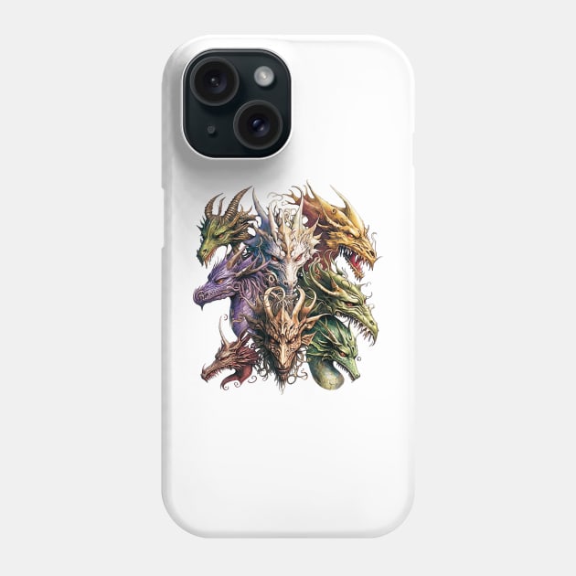 A Thunder of Dragons Phone Case by YeCurisoityShoppe