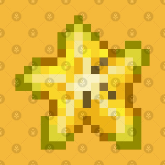 Starfruit Pixel by cometkins